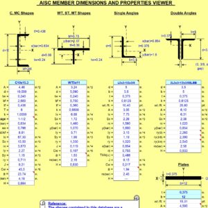 Section Properties